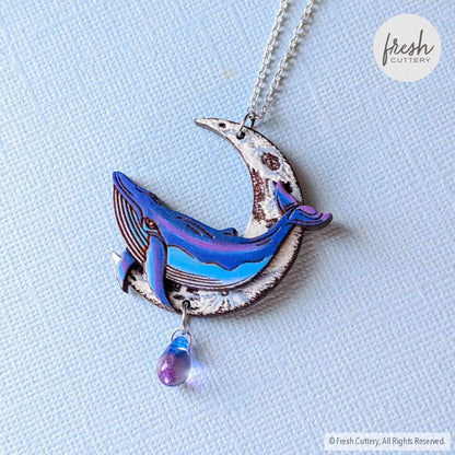 Celestial Whale Statement Necklace 1. Purple Haze Necklaces