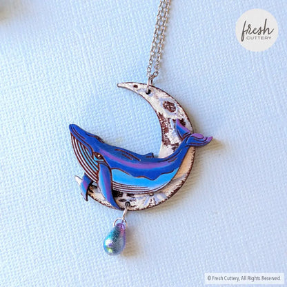 Celestial Whale Statement Necklace Necklaces