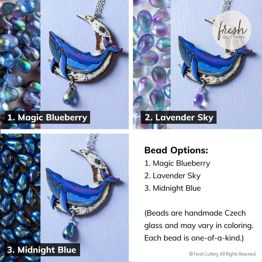 Celestial Whale Statement Necklace Necklaces