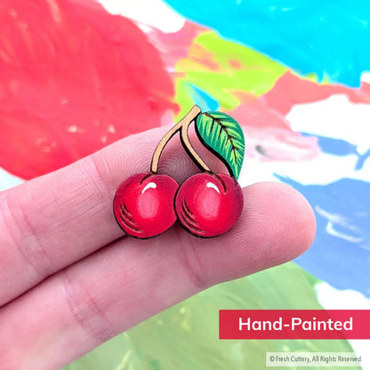 Cherry Earrings - Dangle and Drop Earrings