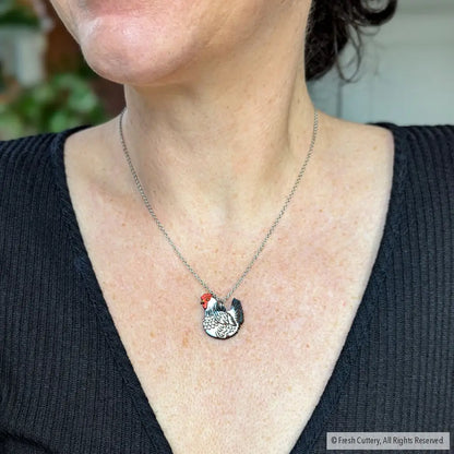 Chicken Hen Necklace Necklaces