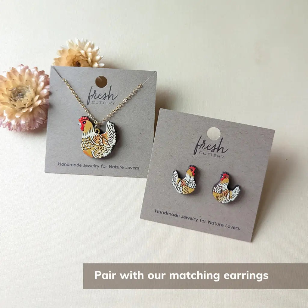 Chicken Hen Necklace Necklaces
