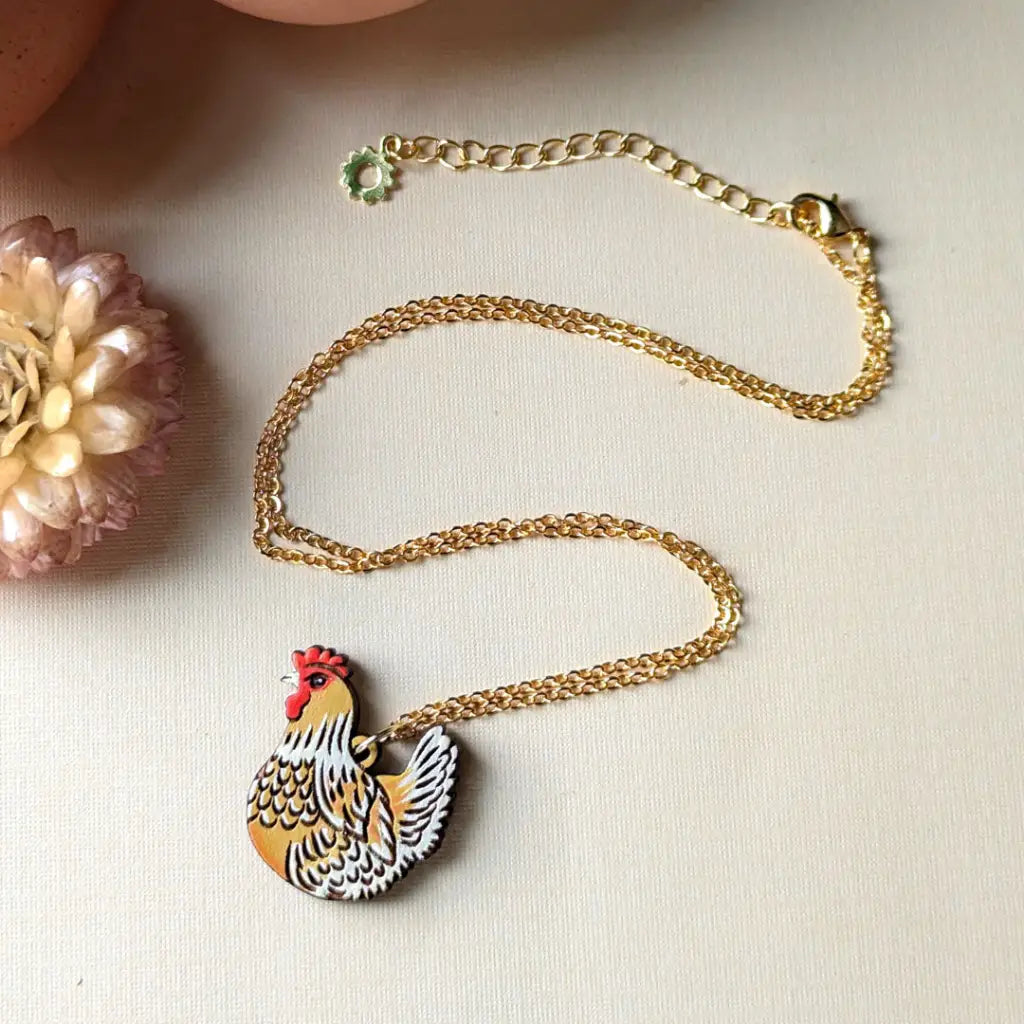 Chicken Hen Necklace Necklaces