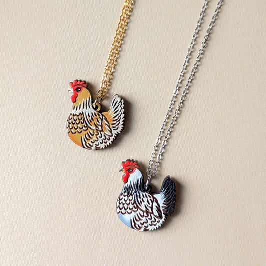Chicken Hen Necklace Necklaces