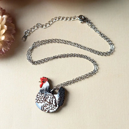 Chicken Hen Necklace Necklaces