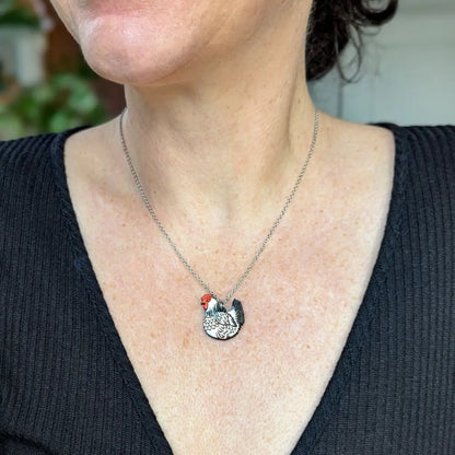 Chicken Hen Necklace Necklaces