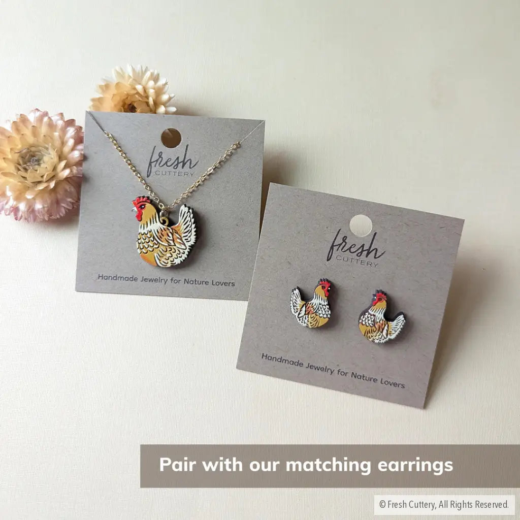 Chicken Hen Necklace Necklaces