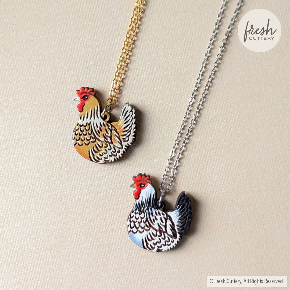 Chicken Hen Necklace Necklaces