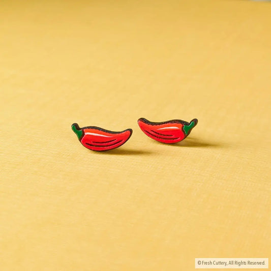 Chili Pepper Studs