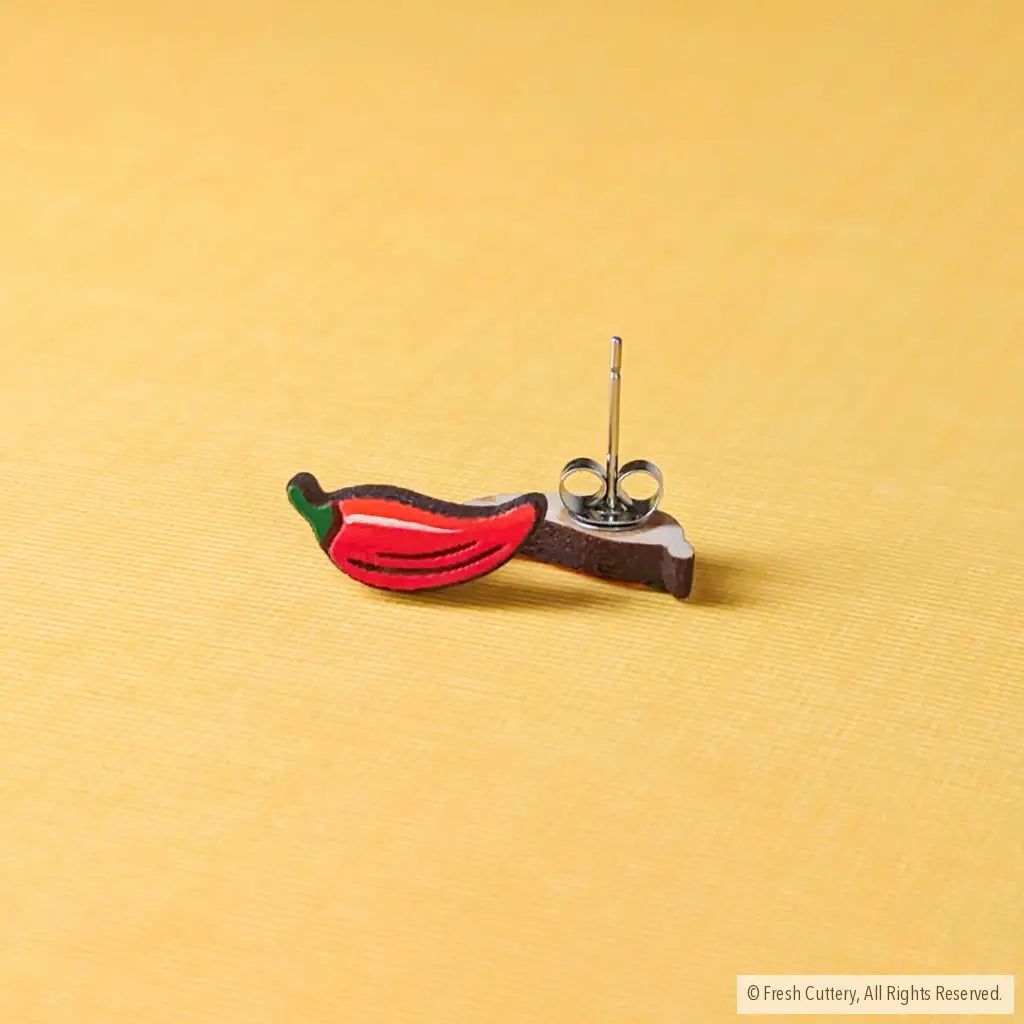 Chili Pepper Studs