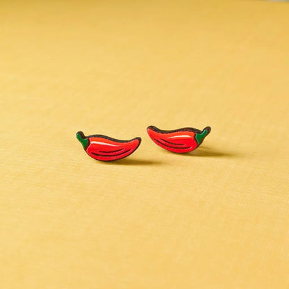 Chili Pepper Studs