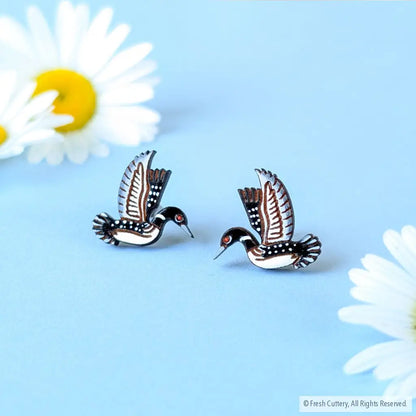 Common Loon Studs - Studs