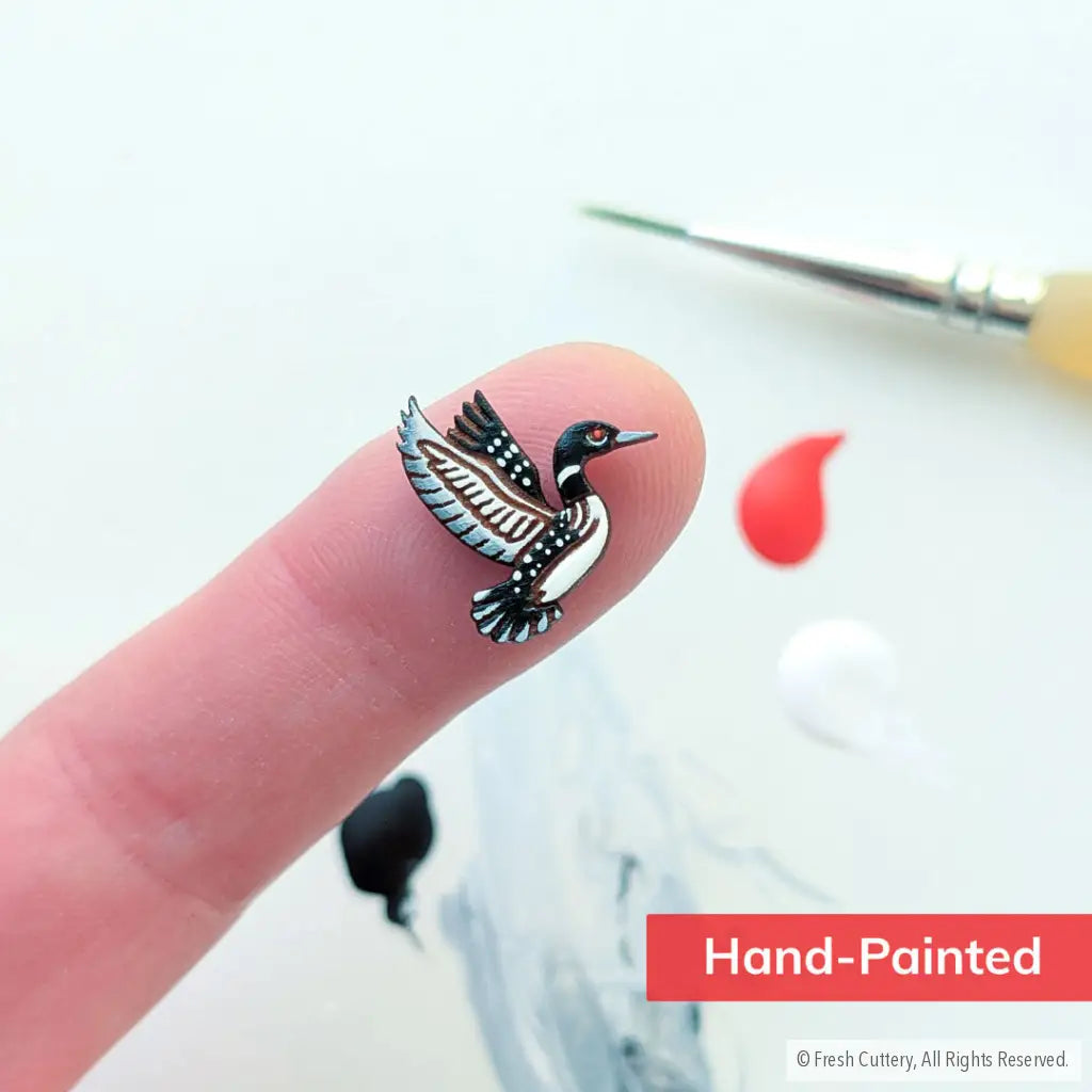 Common Loon Studs - Studs