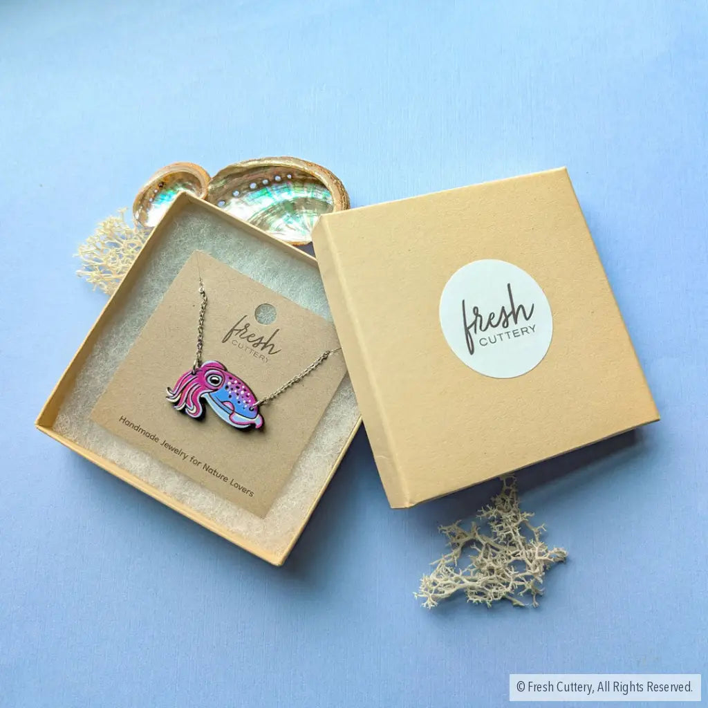 Cuttlefish Necklace Necklaces