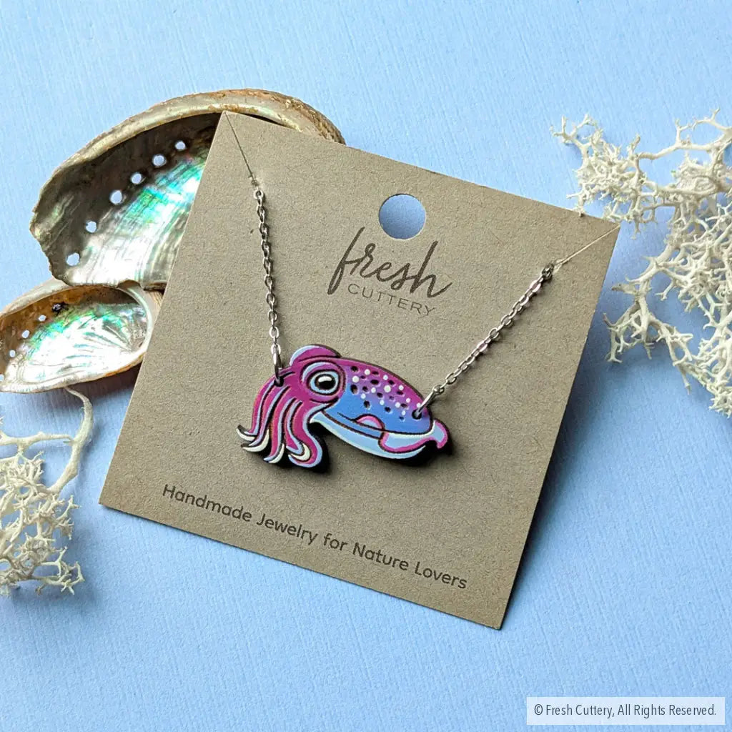 Cuttlefish Necklace Necklaces