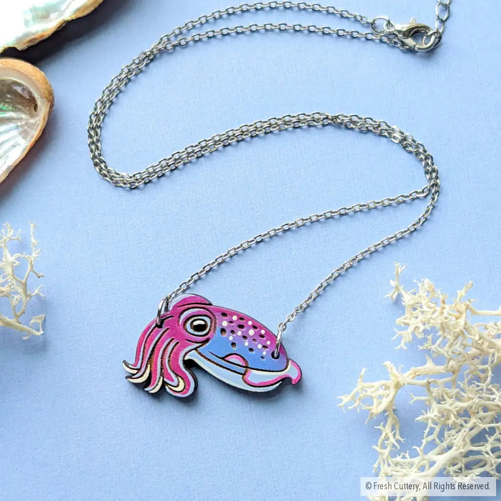 Cuttlefish Necklace Necklaces