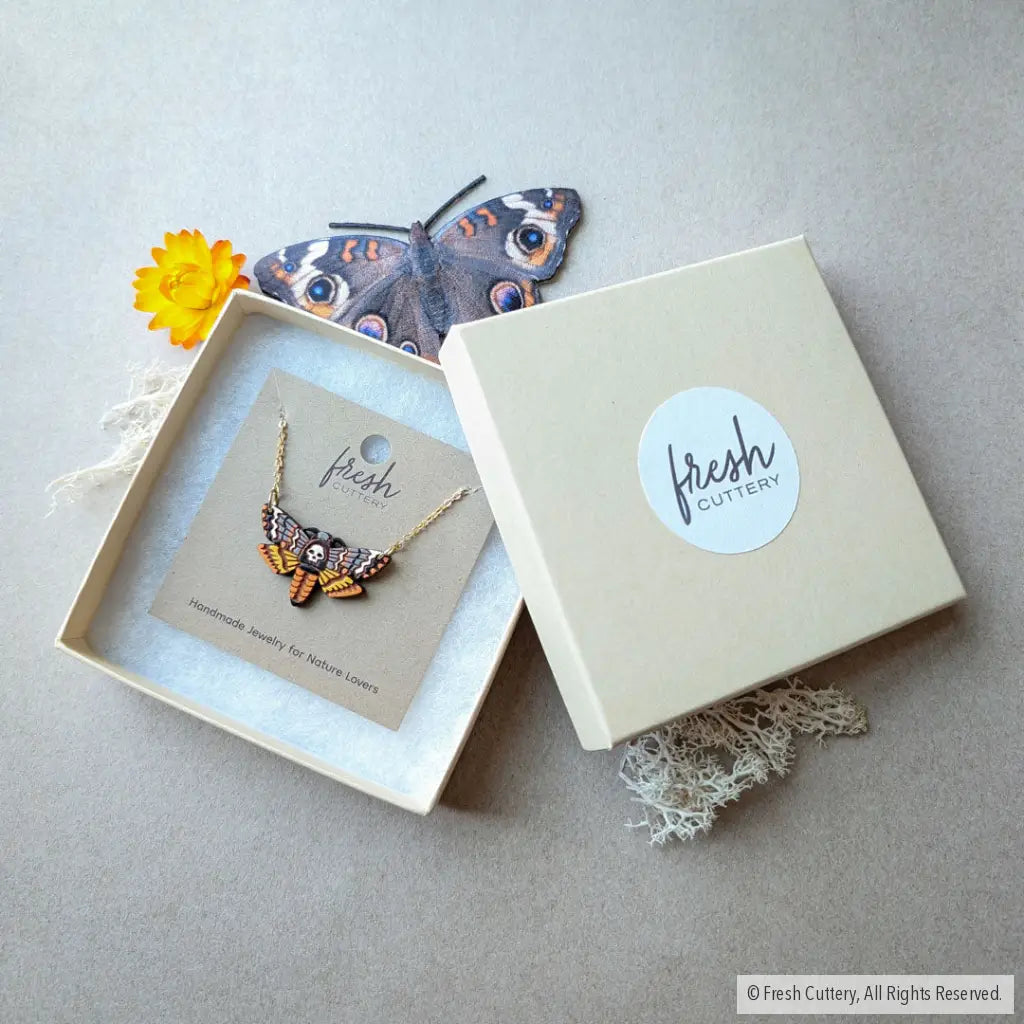Death’s-head Hawkmoth Necklace - Necklaces