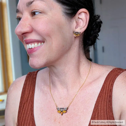 Death’s-head Hawkmoth Necklace - Necklaces