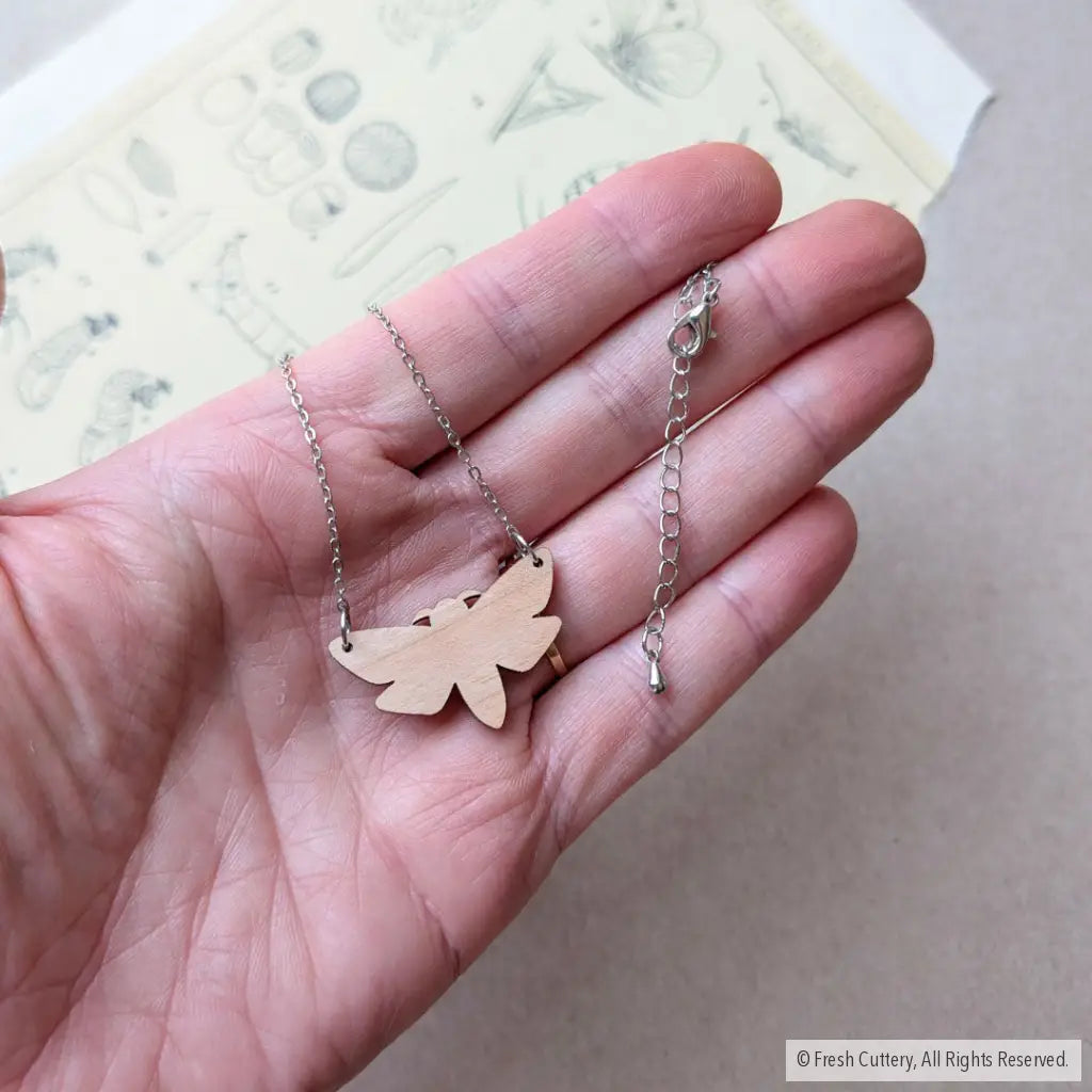 Death’s-head Hawkmoth Necklace - Necklaces