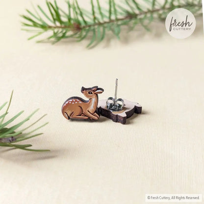 Deer Fawn Studs