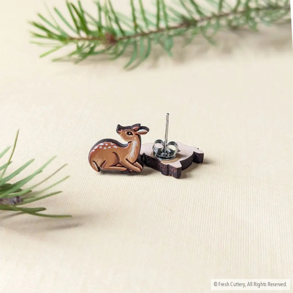 Deer Fawn Studs
