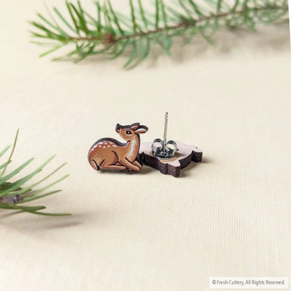 Deer Fawn Studs