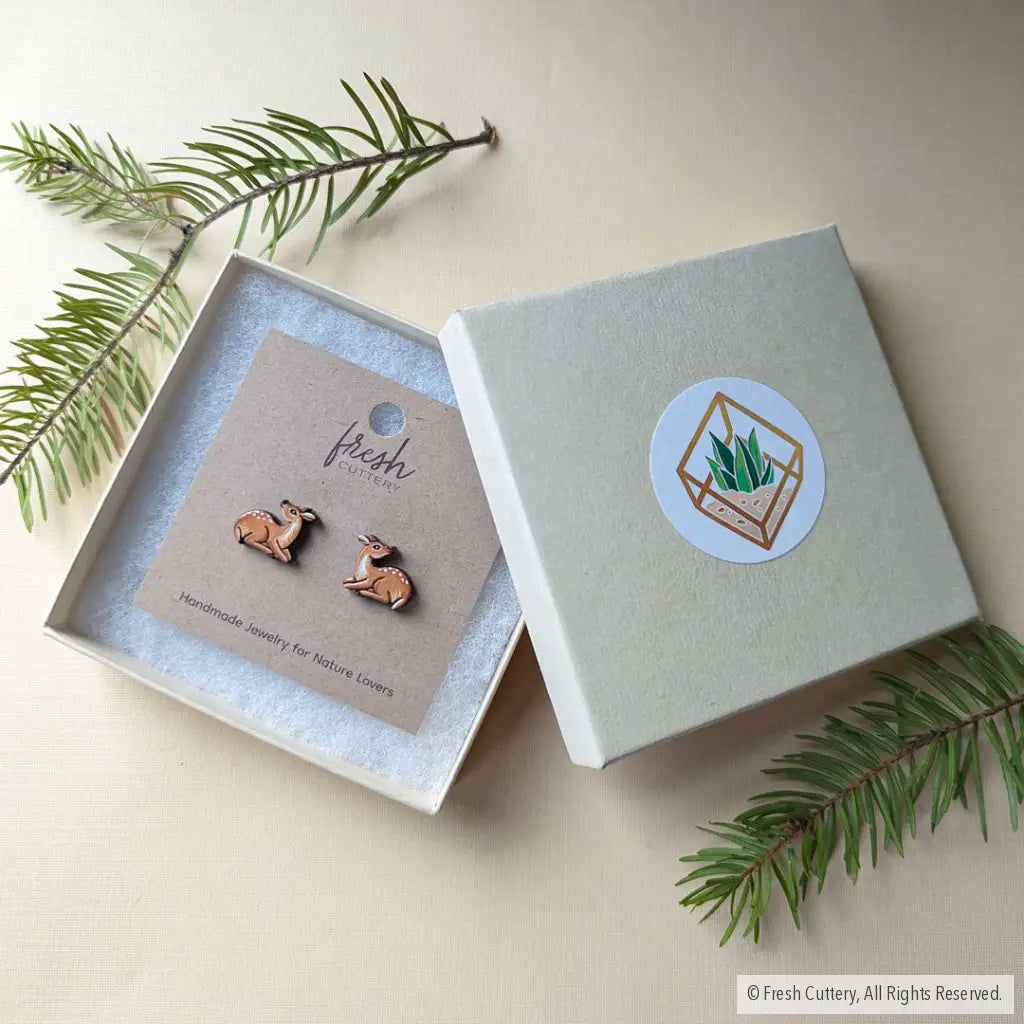 Deer Fawn Studs