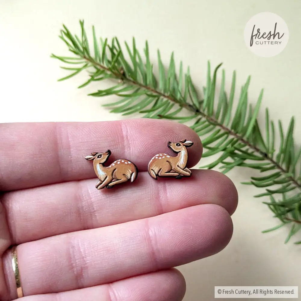 Deer Fawn Studs