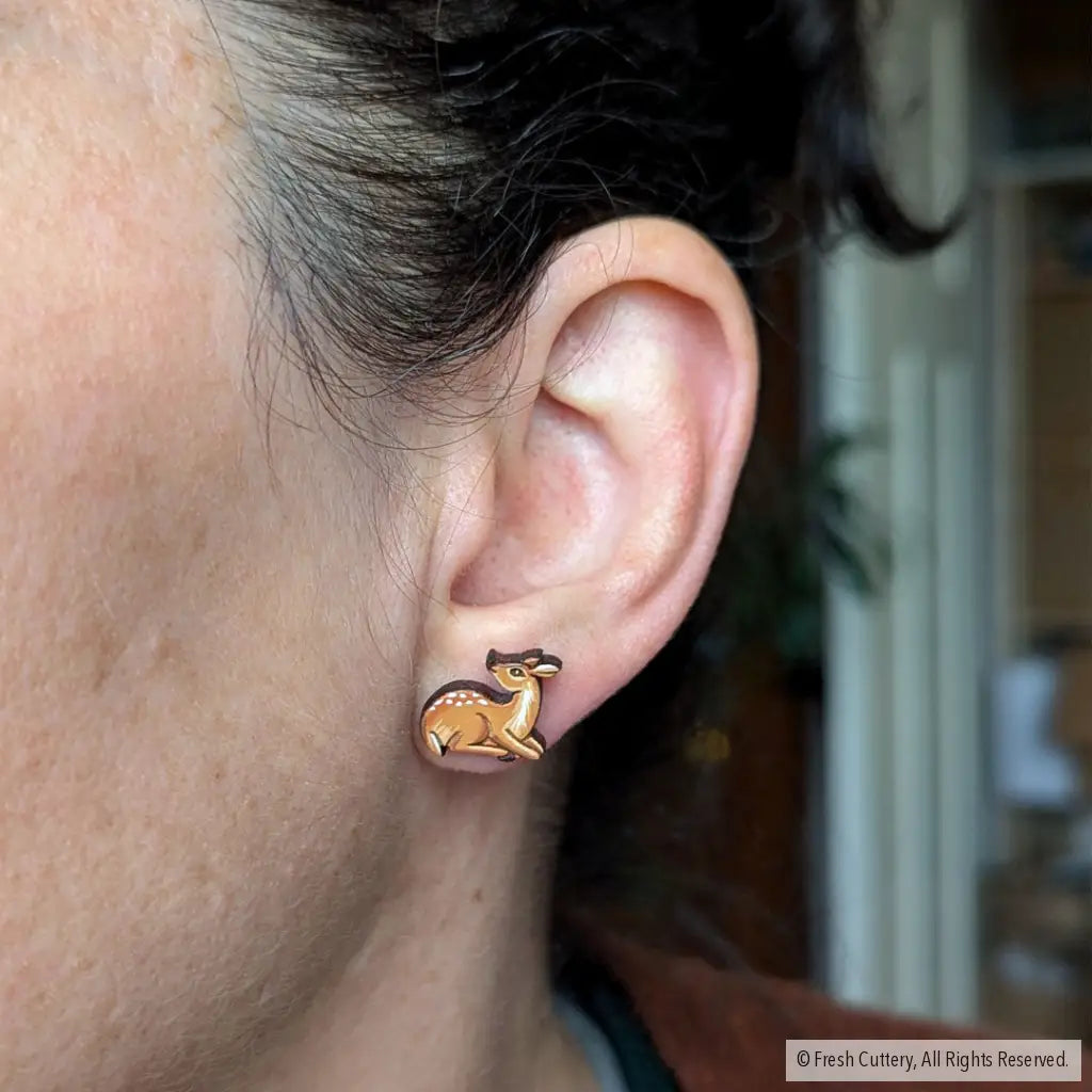 Deer Fawn Studs