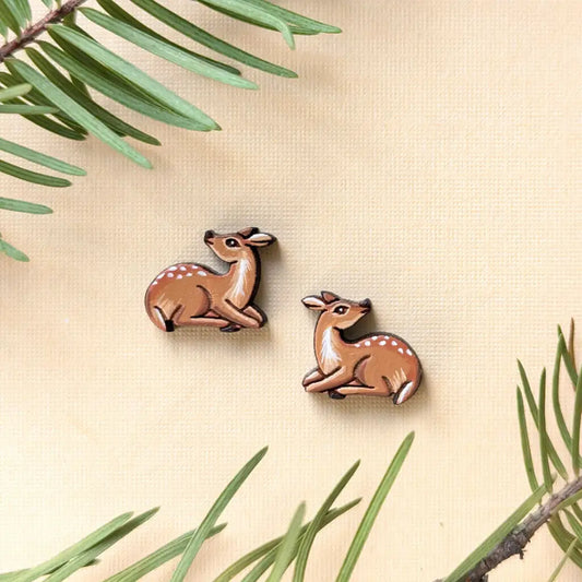 Deer Fawn Studs