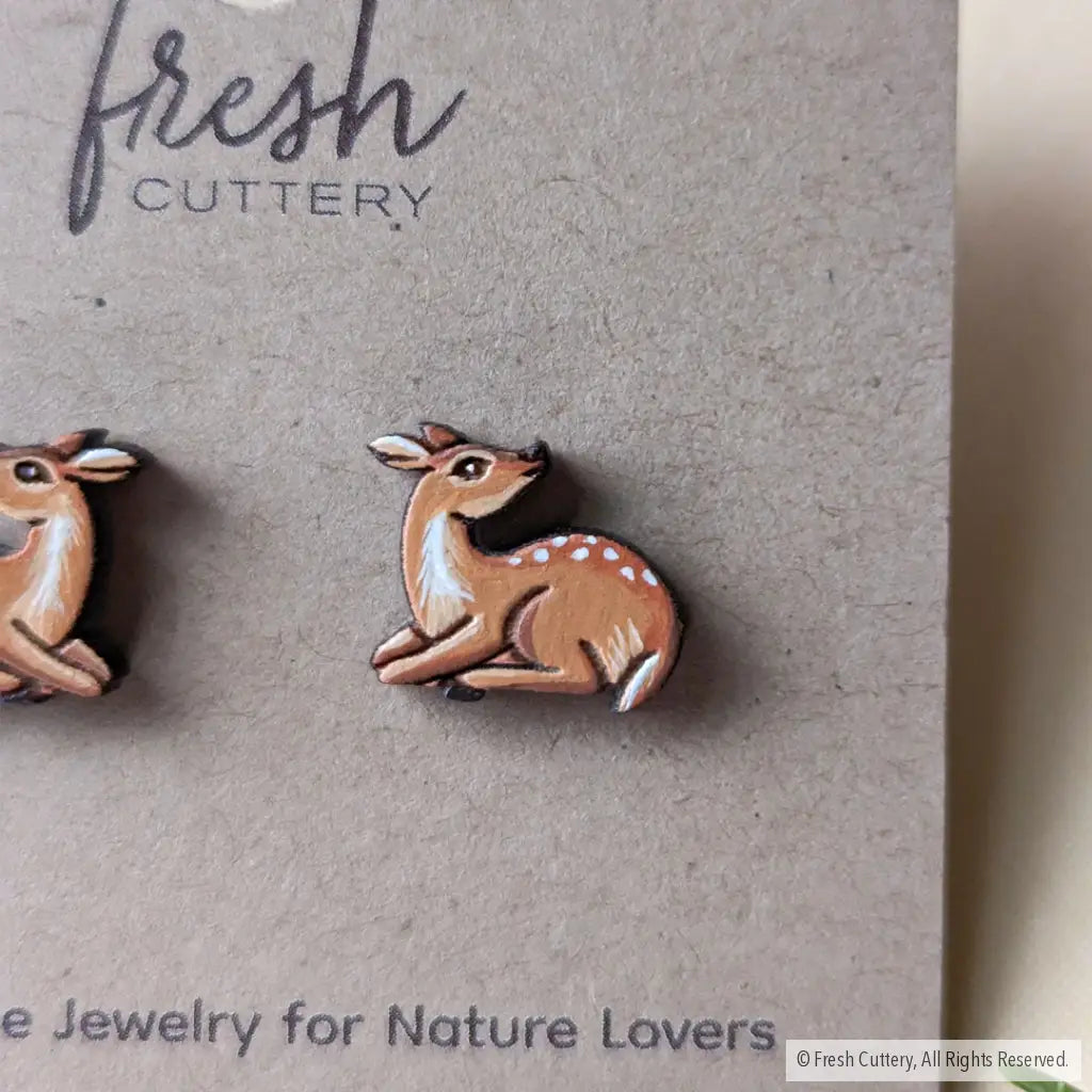 Deer Fawn Studs