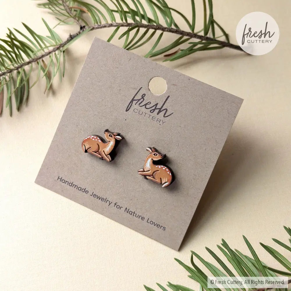 Deer Fawn Studs