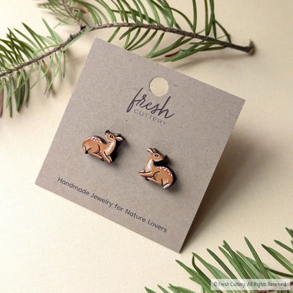 Deer Fawn Studs