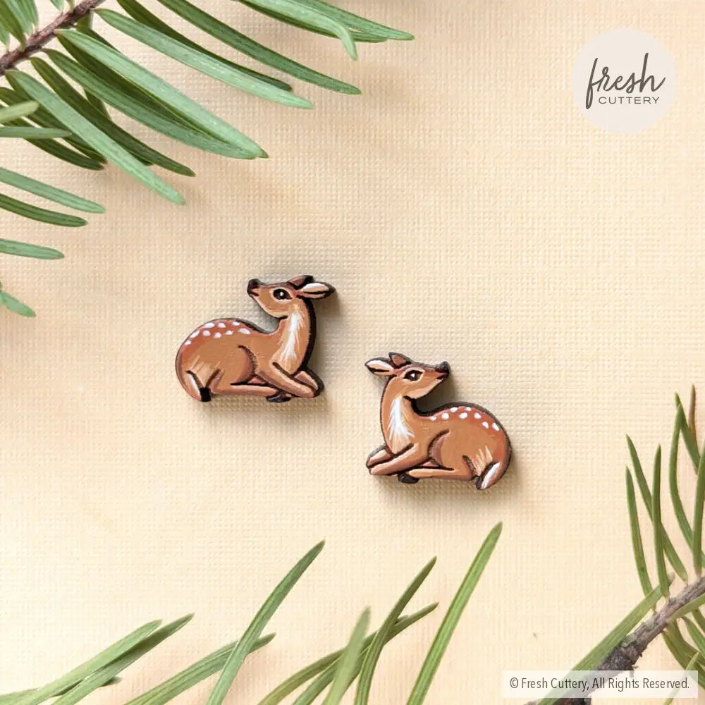 Deer Fawn Studs