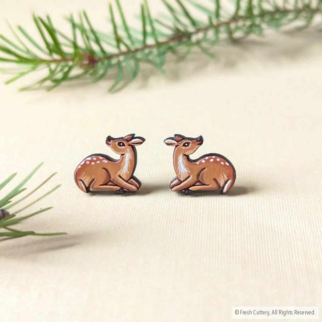 Deer Fawn Studs