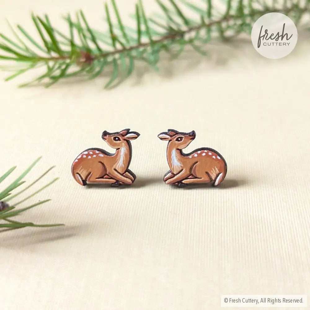 Deer Fawn Studs