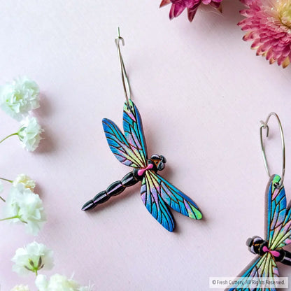 Dragonfly Earrings Dangle and Drop Earrings