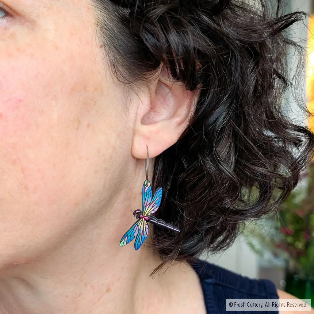 Dragonfly Earrings Dangle and Drop Earrings