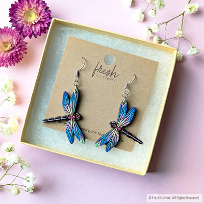 Dragonfly Earrings Dangle and Drop Earrings