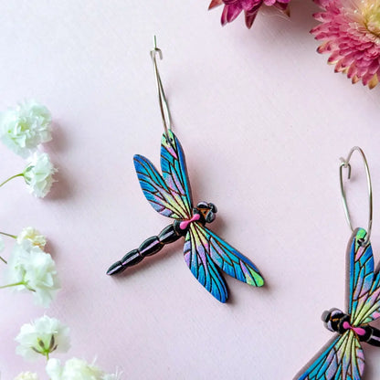 Dragonfly Earrings Dangle and Drop Earrings