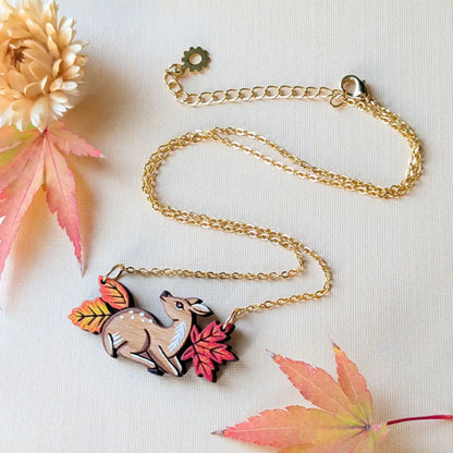 Fall Fawn Necklace Necklaces