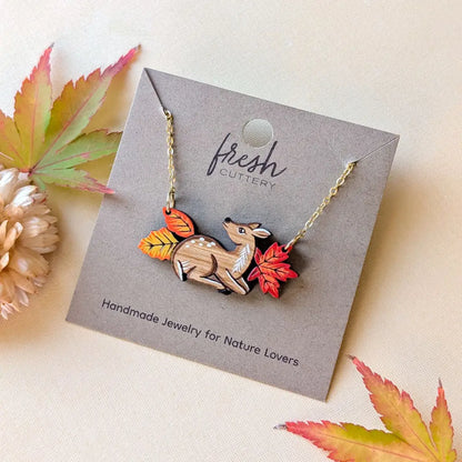 Fall Fawn Necklace Necklaces