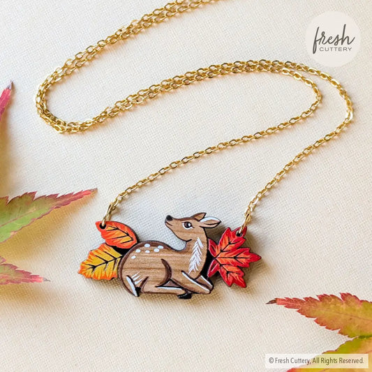 Fall Fawn Necklace Necklaces