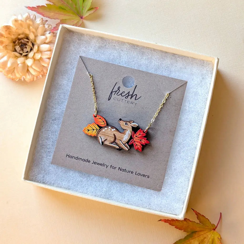Fall Fawn Necklace Necklaces