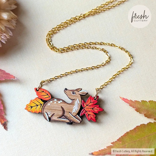 Fall Fawn Necklace Necklaces