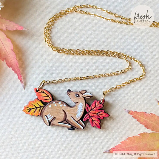 Fall Fawn Necklace Necklaces