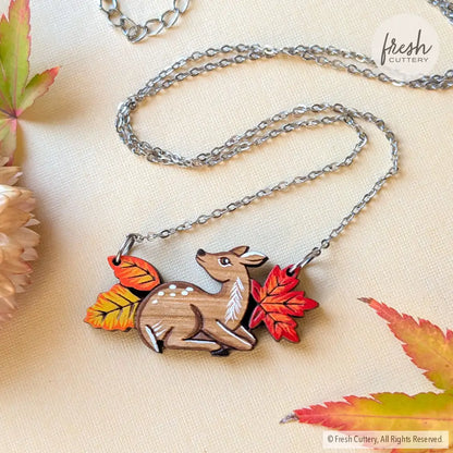 Fall Fawn Necklace Necklaces