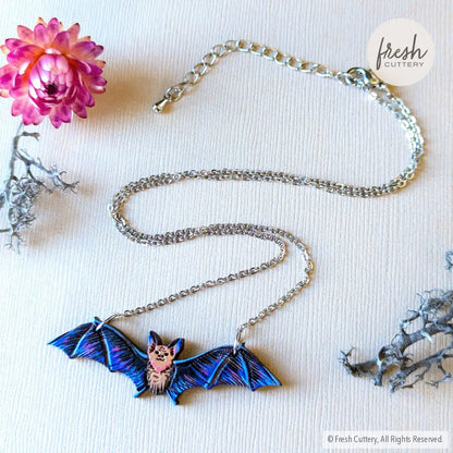 Flying Bat Necklace Necklaces