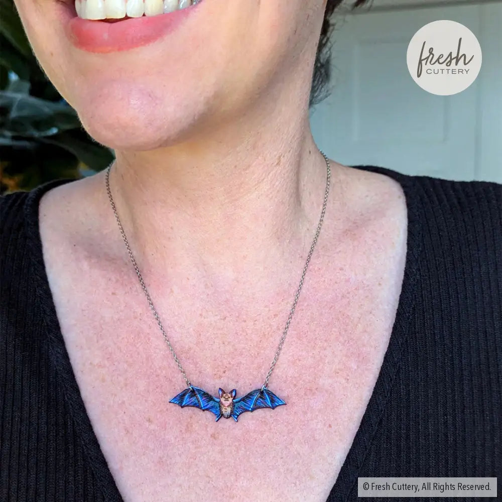 Flying Bat Necklace Necklaces