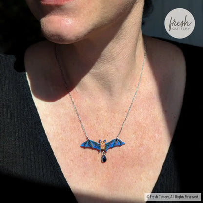 Flying Bat Necklace Necklaces